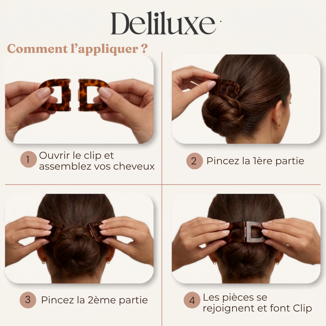 Pince magnétique pour cheveux – Un maintien parfait, sans douleur et sans compromis